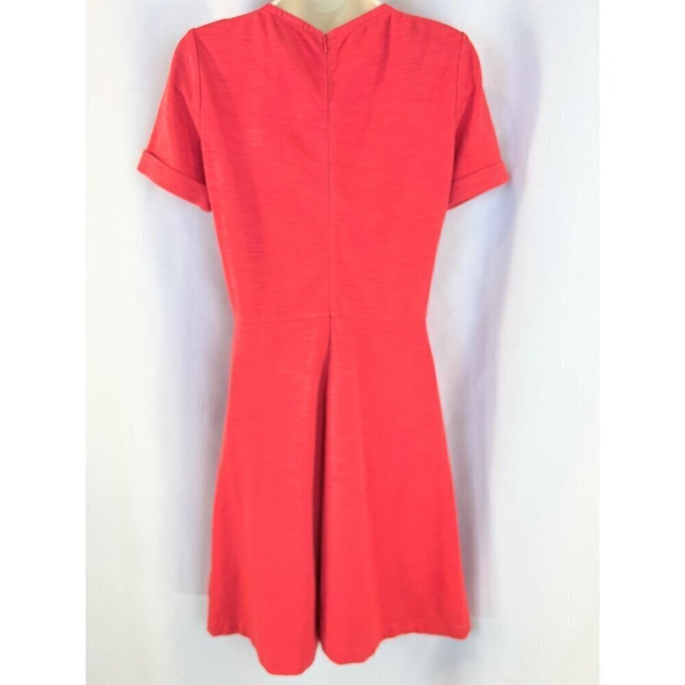 J. Crew Papaya Coral Soft Cotton Dress $98 - Picture 8 of 14